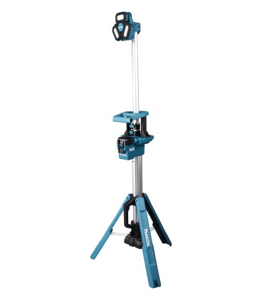 Lampe de chantier LED Makita LXT 18V sur trépied