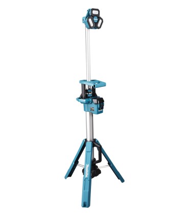 Lampe de chantier LED Makita LXT 18V sur trépied