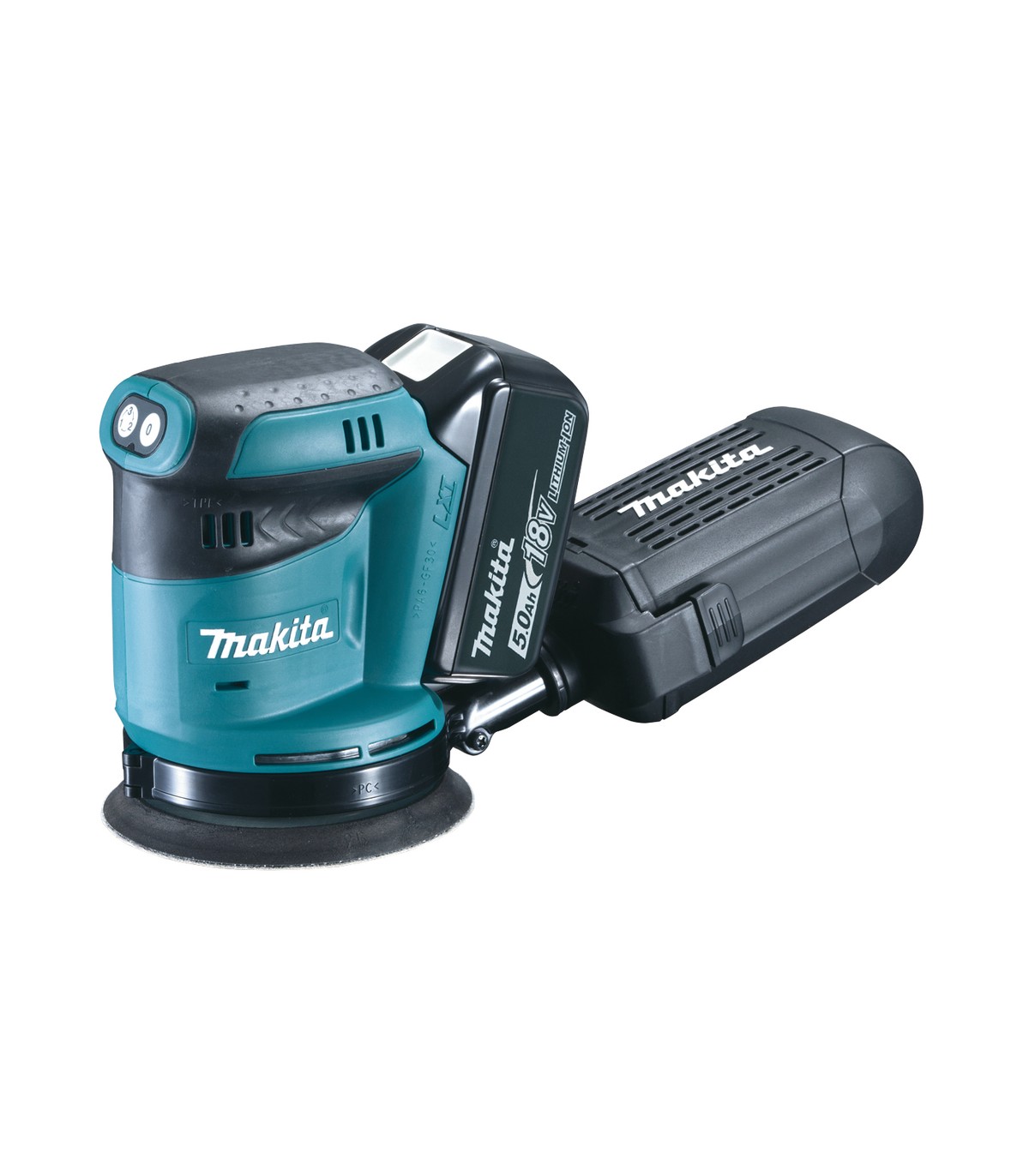 Ponceuse excentrique Makita LXT 18V