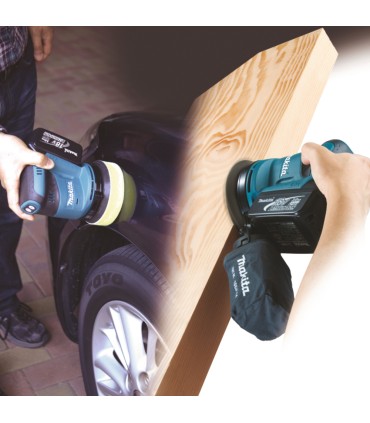 Ponceuse excentrique Makita LXT 18V