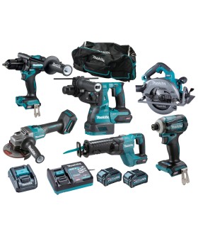 Pack 6 machines Makita XGT 40V