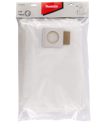 Sac à poussière non tissé Makita pour DVC660-DVC665