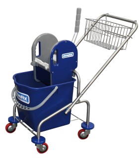 Chariot Cleanfix avec seau de 25 litres