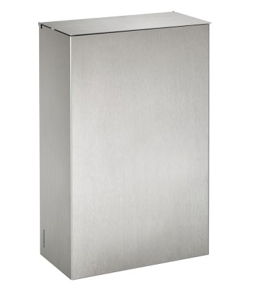 Poubelle murale Axos inox brossé 10Lt