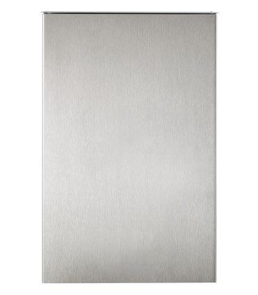 Poubelle murale Axos inox brossé 10Lt