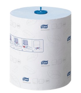 Essuie-mains Tork Matic Advanced, 2 couches, bleu