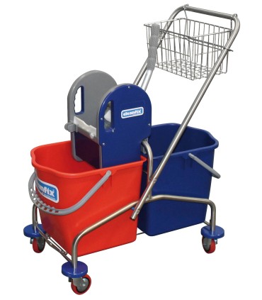 Chariot double Cleanfix 2x25 Lt