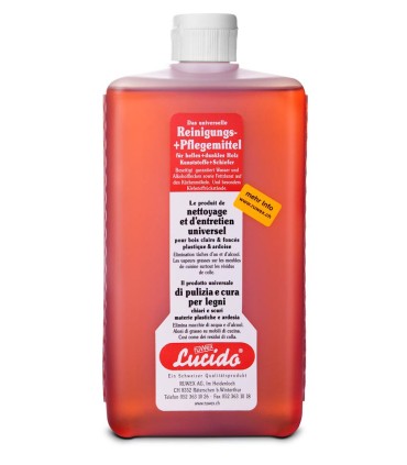 Lucido, nettoyant + polish pour meubles, 1lt