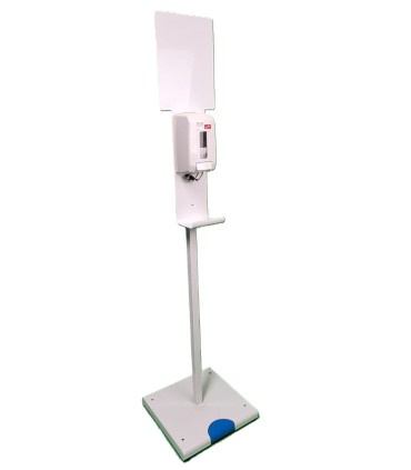 Station de distribution de désinfectant à pédale
