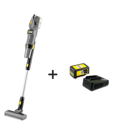 Aspirateur poussières à batterie Kärcher LVS 1/2 BP + Kit batterie