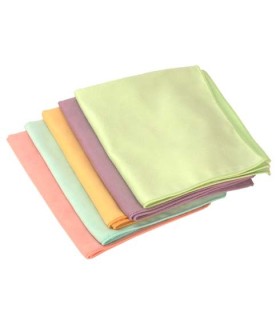 Chiffon microfibre 40x40 cm, divers coloris