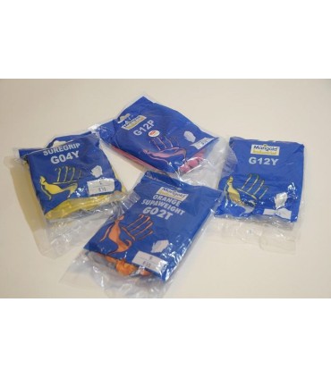 Gants en caoutchouc