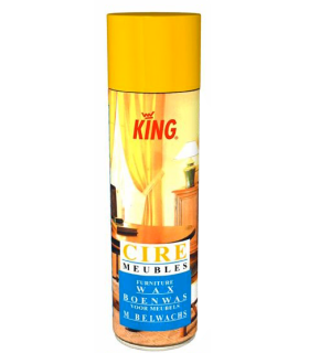 Cire pour meubles clairs en spray