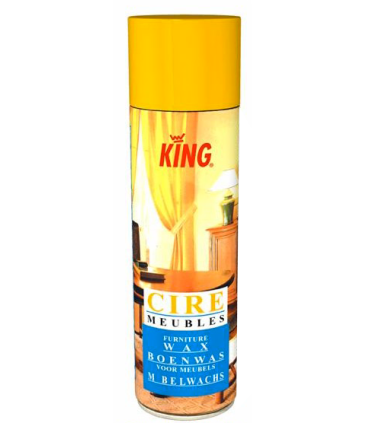 Cire pour meubles clairs en spray